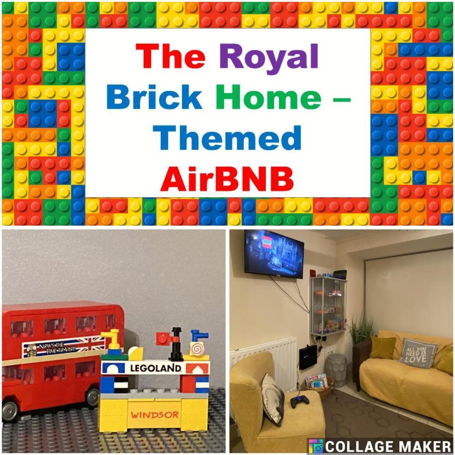 Royal Brick Home - Sleeps 5 To 6 - No Ulez - Tube Nearby - Free Parking - Lego Themed Slough Dış mekan fotoğraf