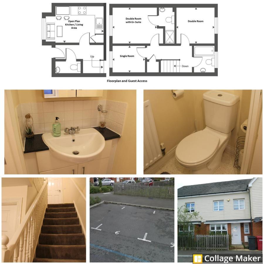 Royal Brick Home - Sleeps 5 To 6 - No Ulez - Tube Nearby - Free Parking - Lego Themed Slough Dış mekan fotoğraf